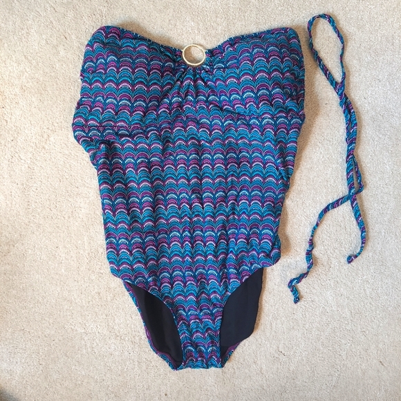 One Piece Convertible Swim Suit - Picture 2 of 5
